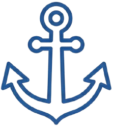 Anchor symbol icon